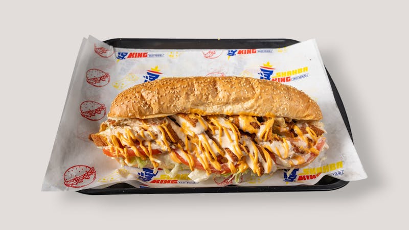Dions veggie sub with fresh grilled vegetables